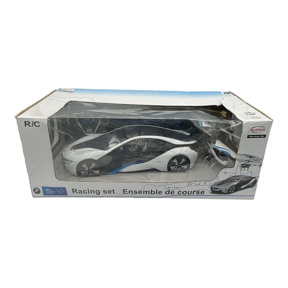 Mondo Rastar BMW i8 and Helicopter Radio Controlled Racing Set‎ Box Damage